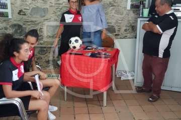 Acto de clausura de la temporada del equipo femenino del CD Vallinamar-Telde (Foto TA)